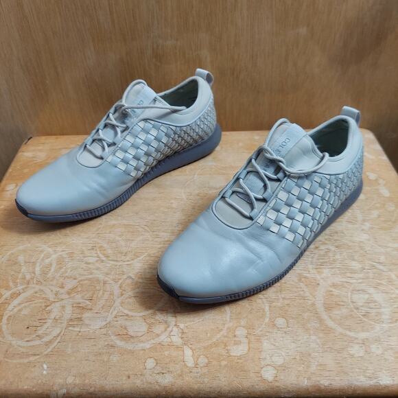 Cole Haan StudioGrand Women's US 8.5 B Grey Leather Fashion Sneaker Shoes - Picture 1 of 9